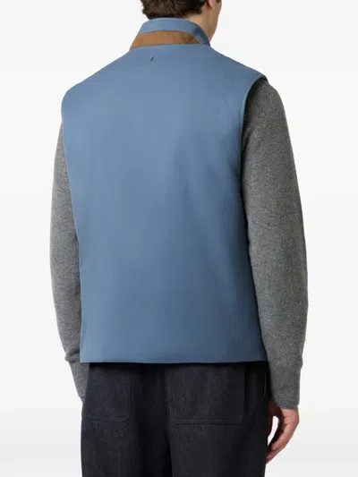 Tod's Gilet In Soft Touch Microfiber In Animal Print
