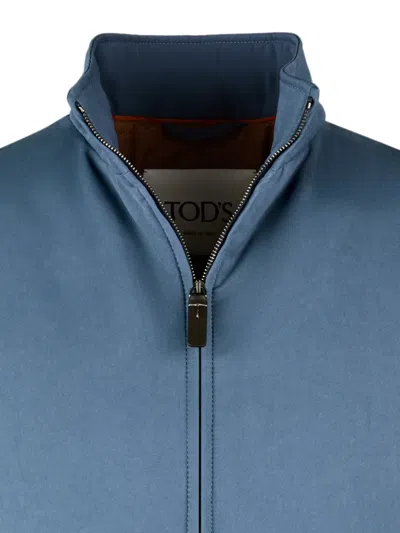 Tod's Gilet In Soft Touch Microfiber In Animal Print