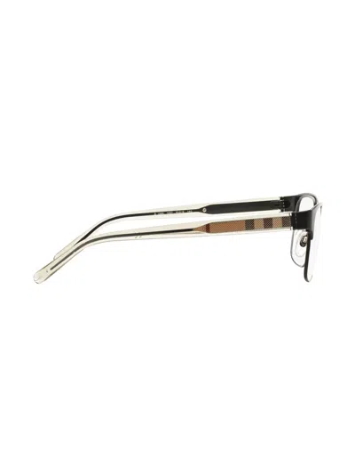 Burberry Eyewear Rectangle-frame Glasses In Black