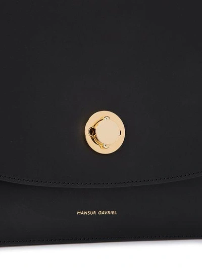 Shop Mansur Gavriel Metropolitan Bag In Black