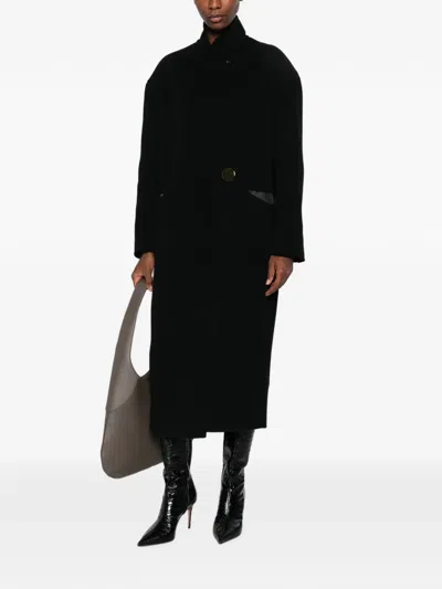 Darkpark Magda Coat In Black