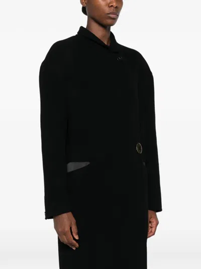 Darkpark Magda Coat In Black