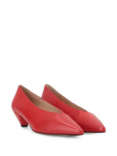 Tod's Pointed-toe Pumps In Red