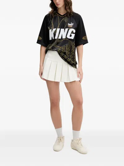 Puma King Logo-print T-shirt In Multi