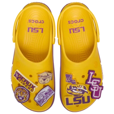 Crocs Mens Collegiate Clogs In Multi