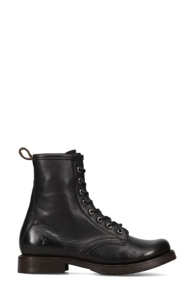 Frye Veronica Flex Combat Boot In Black - Cubana