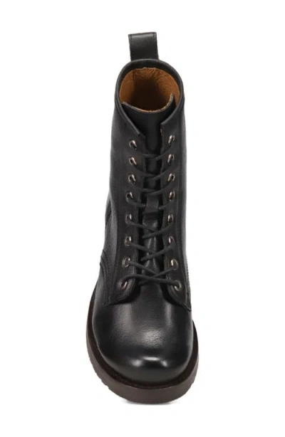 Frye Veronica Flex Combat Boot In Black - Cubana
