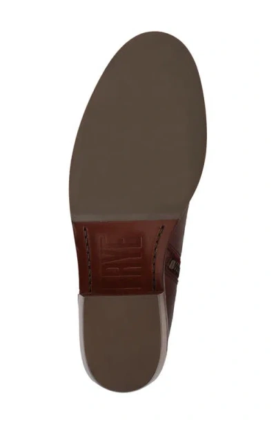 Frye Carson 2 Piping Bootie In Merlot