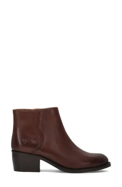 Frye Carson 2 Piping Bootie In Saddle