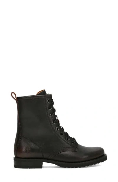 Frye Veronica Flex Combat Boot In Antique Brown