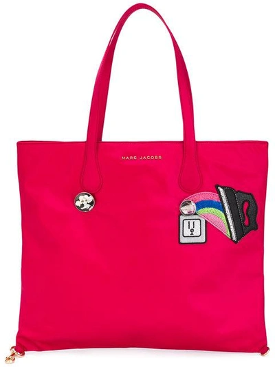 Shop Marc Jacobs Wingman Tote In Pink