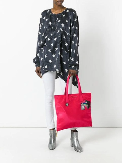 Shop Marc Jacobs Wingman Tote In Pink