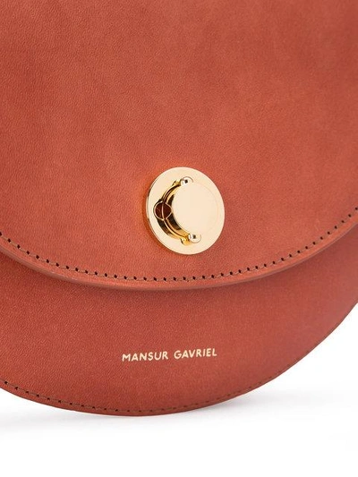 Shop Mansur Gavriel Classic Saddle Bag