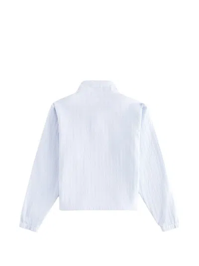 Kith Hunter Half-zip Sweatshirt In White