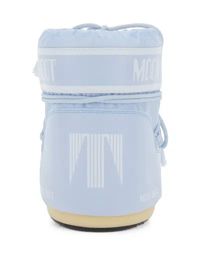 Moon Boot Icon Logo-print Boots In Blue