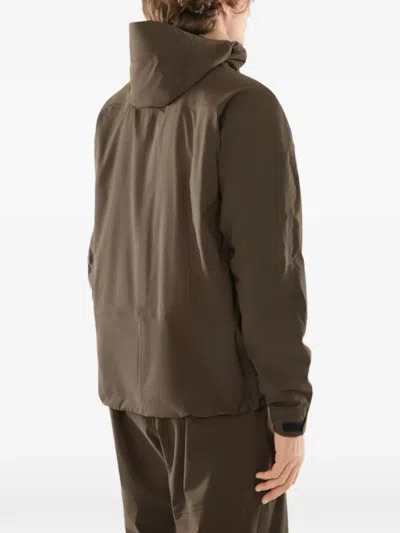 66 North Snæfell Shell Jacket In Brown
