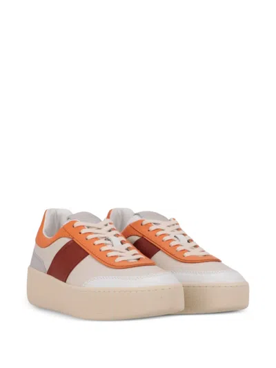 Tod's Gommino Platform Sneakers In Multi