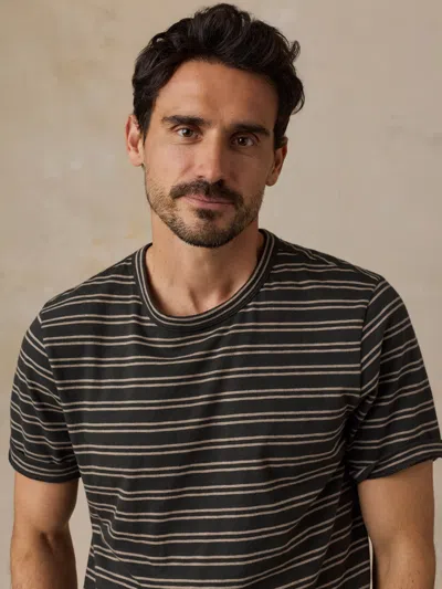 Faherty Sunwashed Regenerative T-shirt In Multi