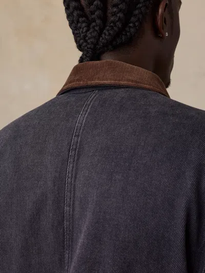 Faherty High Ridge Twill Studio Jacket In Blue