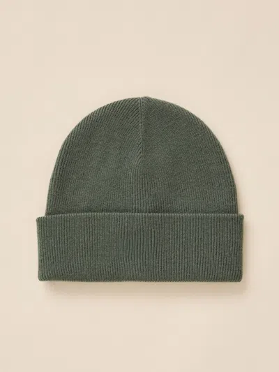 Faherty Essential Beanie In Forest
