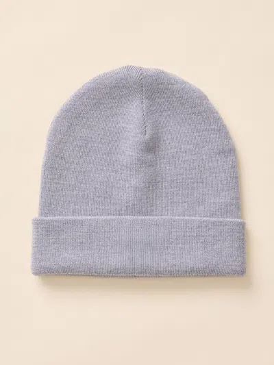 Faherty Essential Beanie In Medium Grey