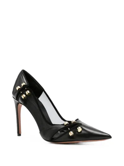 Hardot Addicted Mesh-panel Pumps In Black