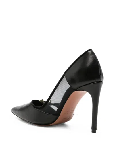 Hardot Addicted Mesh-panel Pumps In Black