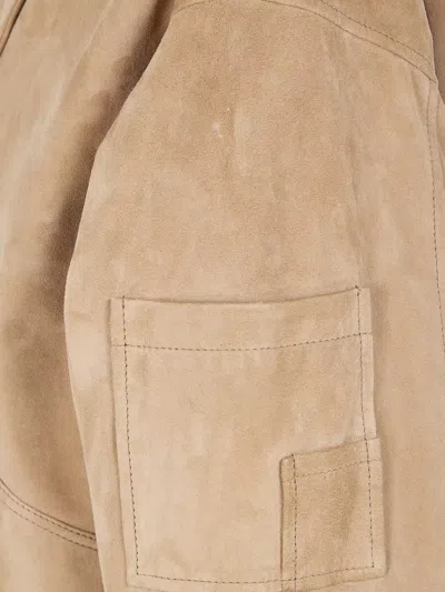 Drhope Leather Oversized Bomber Jacket