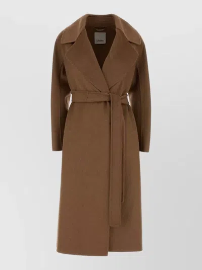 S Max Mara S Maxmara Maris Wool Blend Jacket In Brown