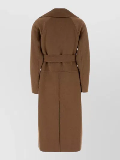 S Max Mara S Maxmara Maris Wool Blend Jacket In Brown