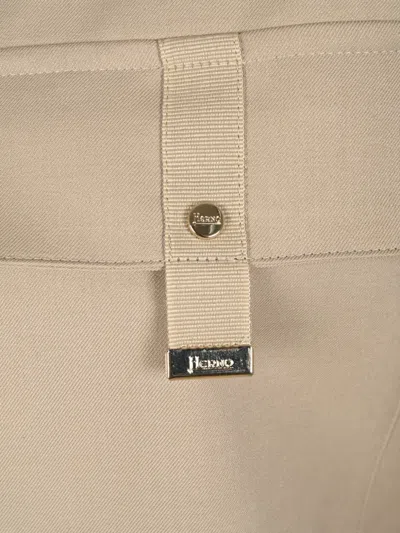 Herno Flap-pocket Long-sleeve Shirt In Neutrals