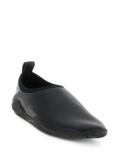 Jil Sander Elbe Slipper In Black