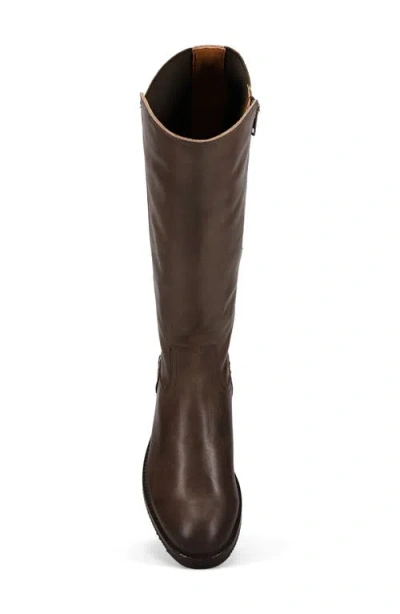 Frye Madison Knee High Boot In Dark Grey