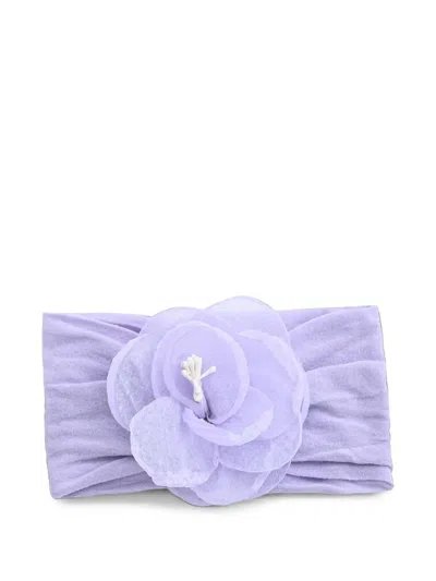 Mimi Tutu Flower-patch Elastic Headbands (pack Of Three) In Multi