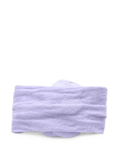 Mimi Tutu Flower-patch Elastic Headbands (pack Of Three) In Multi