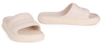 Moncler Embossed Logo Polyvinyl Slipper In Multi
