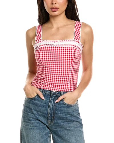Avantlook Check Top In Red