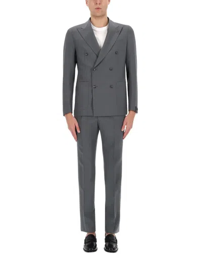 Tagliatore Vesuvius Blazer In Grey