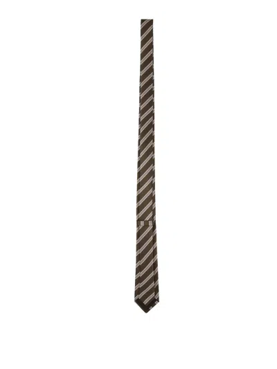Tom Ford Silk Tie In Green