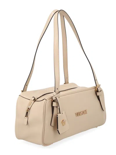 Versace Tag Bag In White
