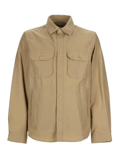 Woolrich Overshirt Ramar In Nude