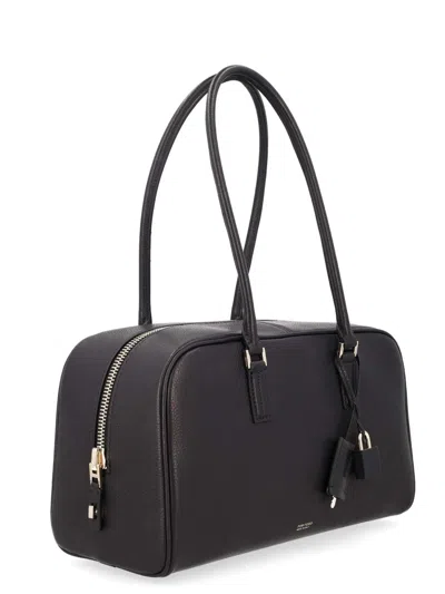 Tom Ford Small Leather Bag In Black