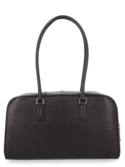 Tom Ford Small Leather Bag In Black
