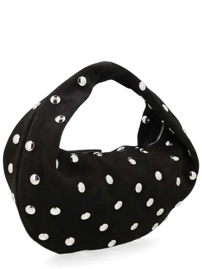 Khaite Olive Medium Hobo Bag In Black