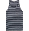 LANVIN Striped Cotton-Jersey Tank Top