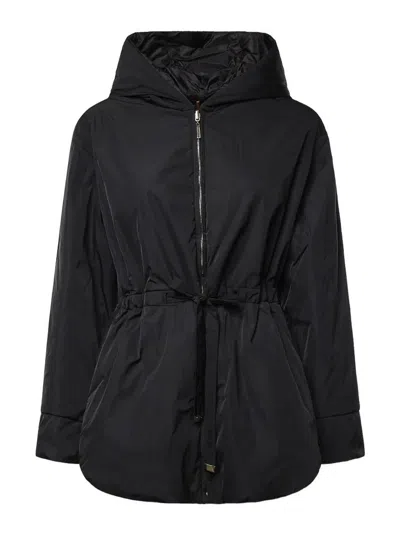 Max Mara The Cube Reversible Padded Parka In Black