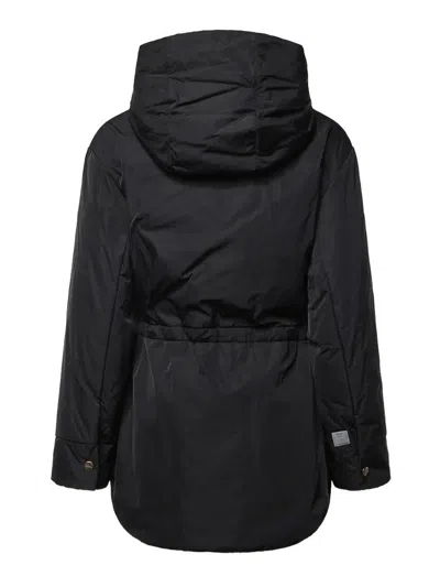 Max Mara The Cube Reversible Padded Parka In Black