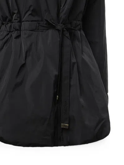 Max Mara The Cube Reversible Padded Parka In Black