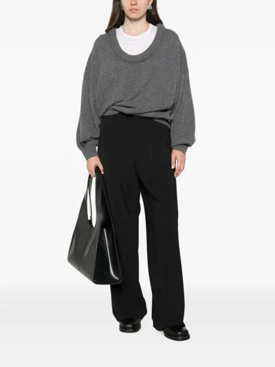 Lisa Yang Doria Sweater In Grey