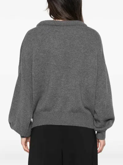 Lisa Yang Doria Sweater In Grey